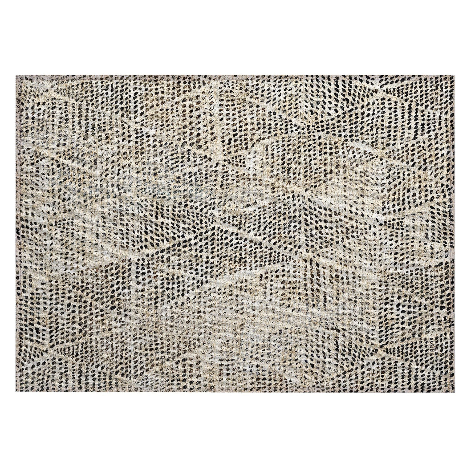 Machine Made ACN591 Beige Brown Rugs #color_beige brown