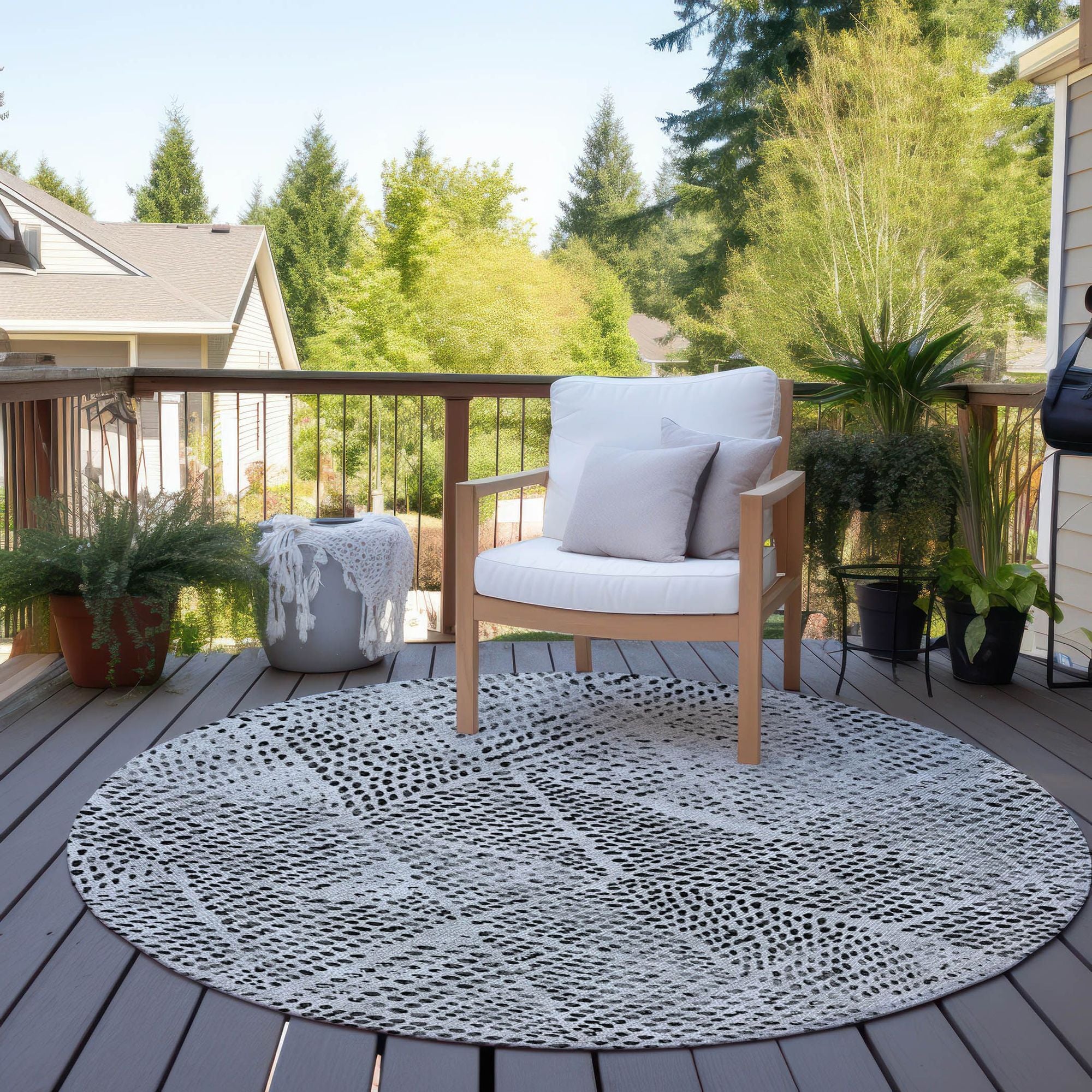 Machine Made ACN591 Pewter Gray Rugs #color_pewter gray