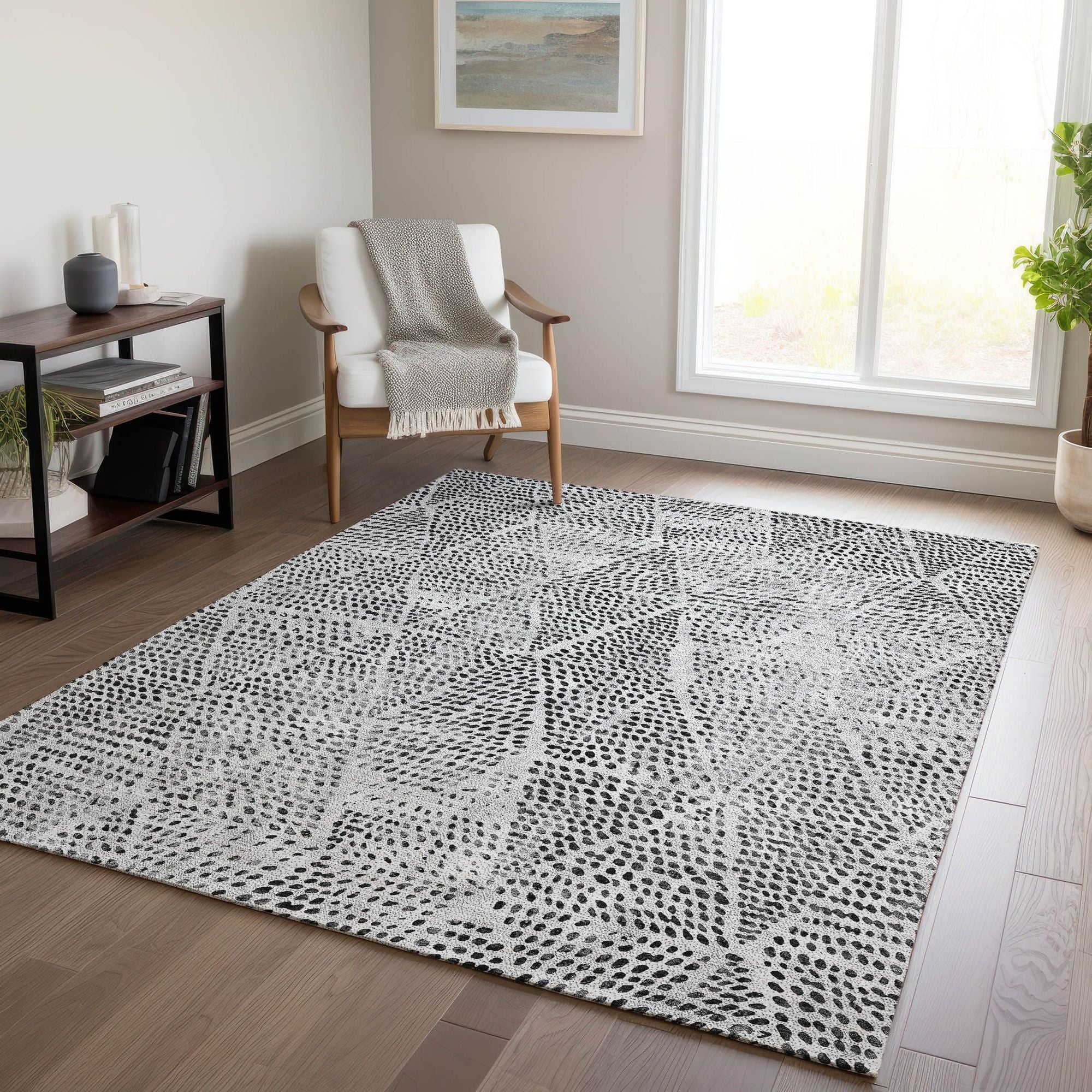 Machine Made ACN591 Pewter Gray Rugs #color_pewter gray