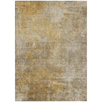 Machine Washable Beige Brown Rug - Indoor / Outdoor - Kids / Pet Friendly Modern Print Rug