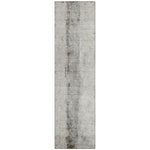 Machine Washable Taupe Brown Rug - Indoor / Outdoor - Kids / Pet Friendly Modern Print Rug