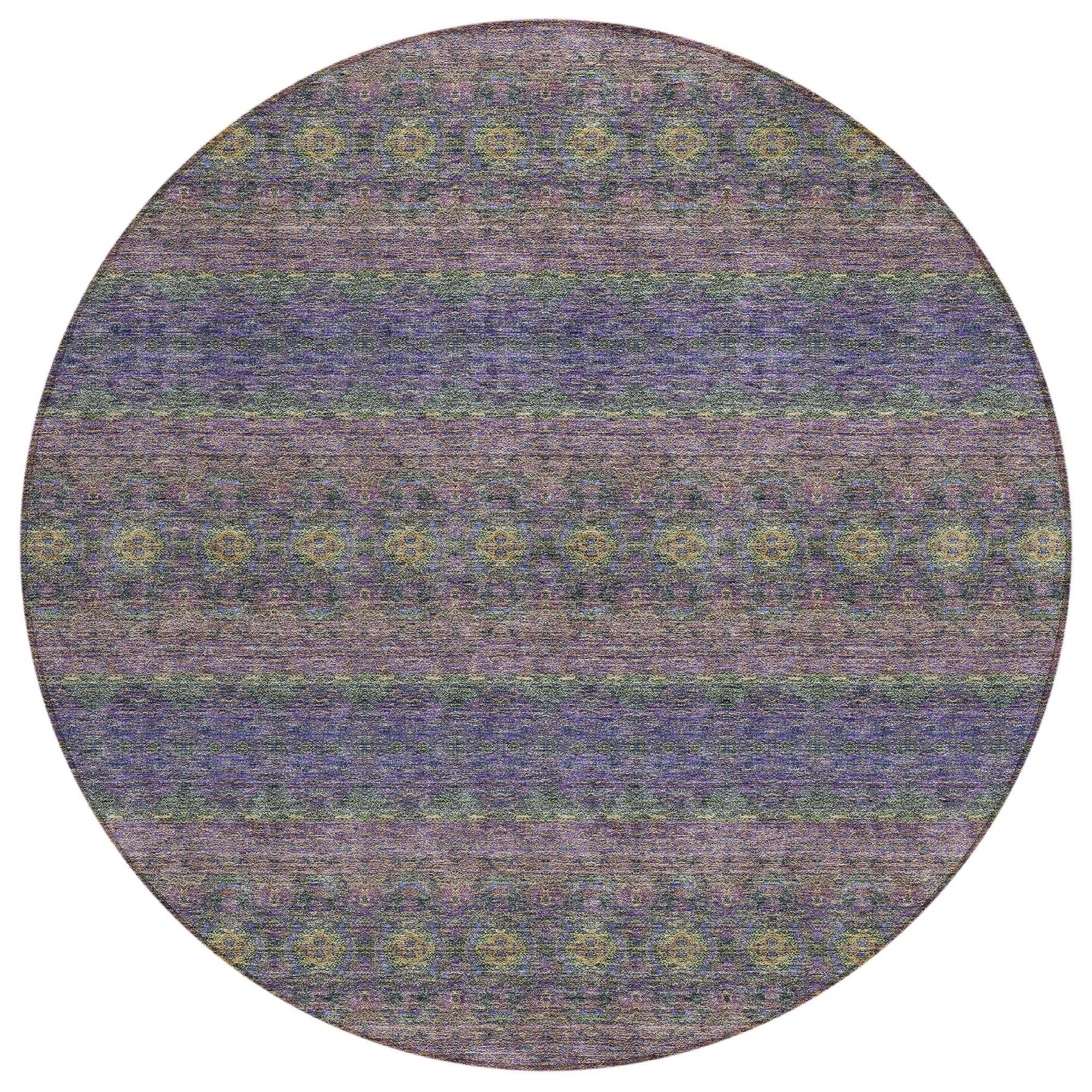 Machine Made ACN615 Purple  Rugs #color_purple 