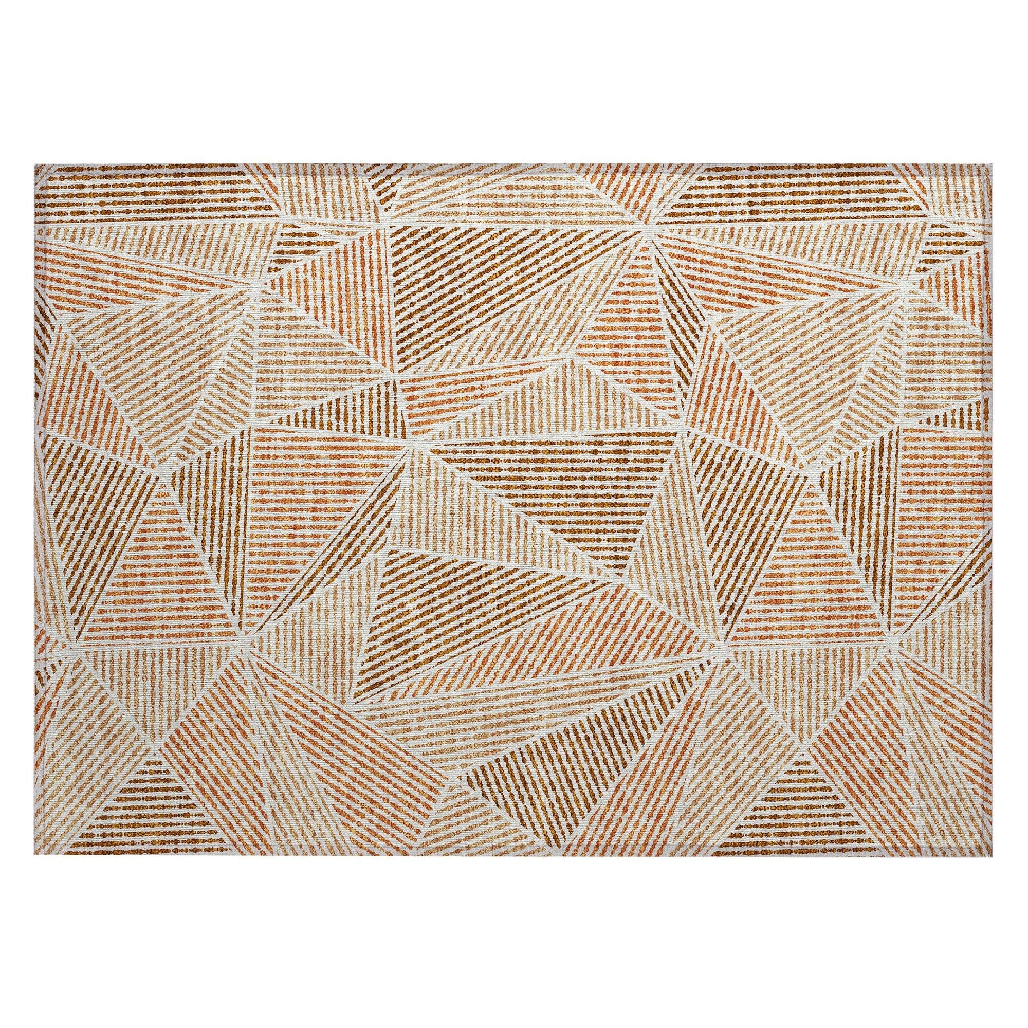 Machine Made ACN618 Terracotta Orange Rugs #color_terracotta orange