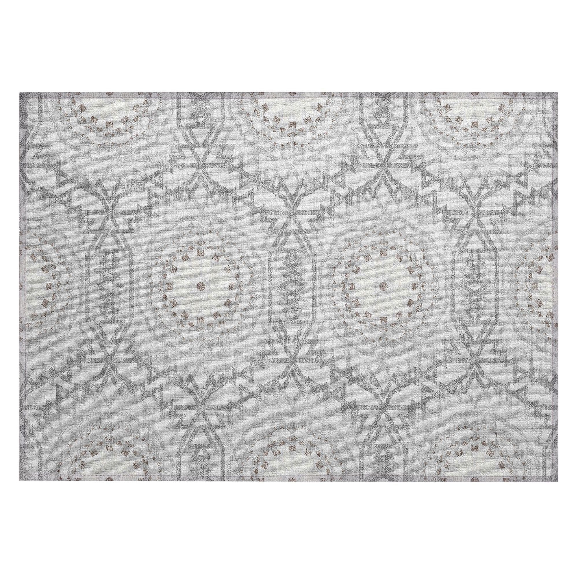 Machine Made ACN619 Silver Gray Rugs #color_silver gray