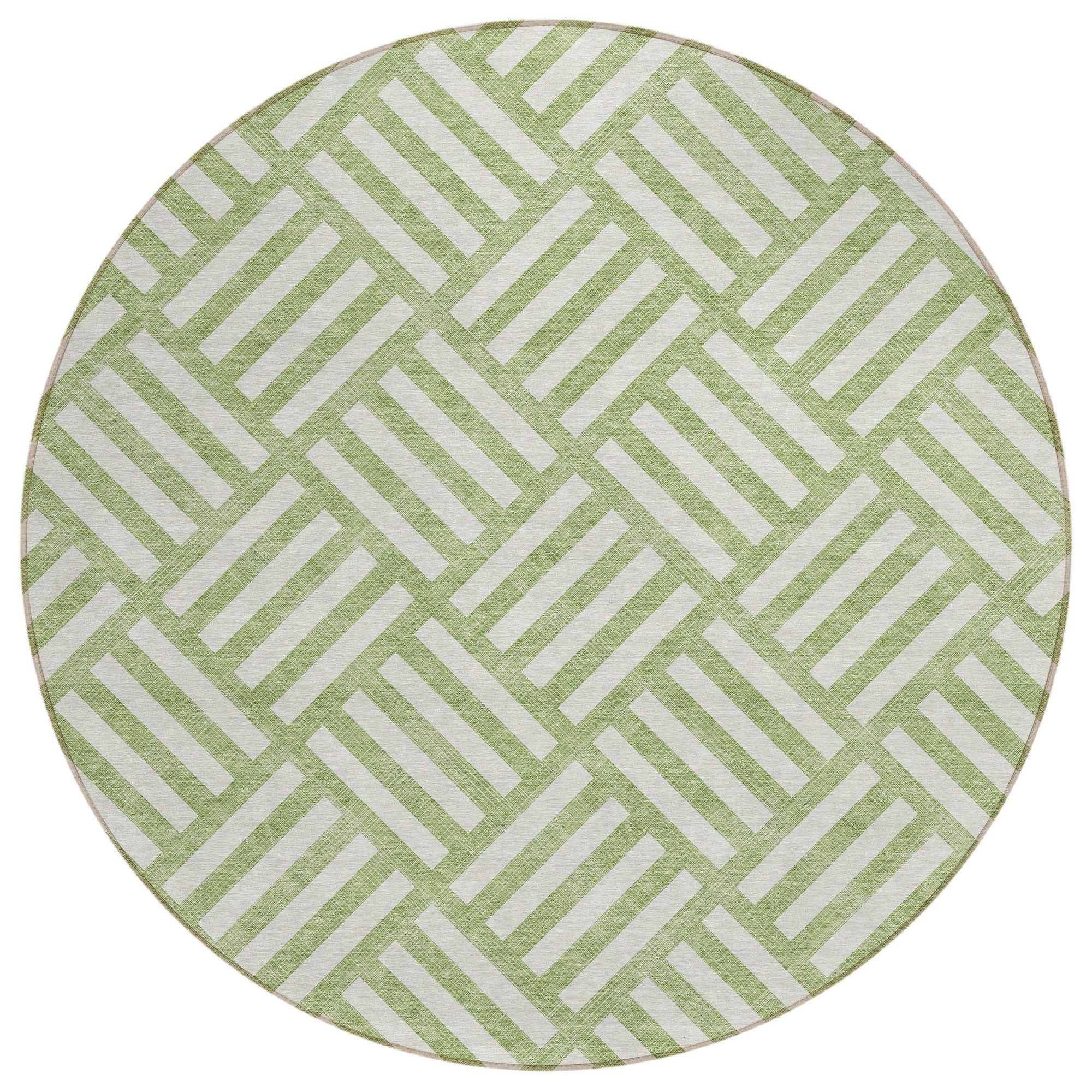 Machine Made ACN620 Aloe Green Rugs #color_aloe green