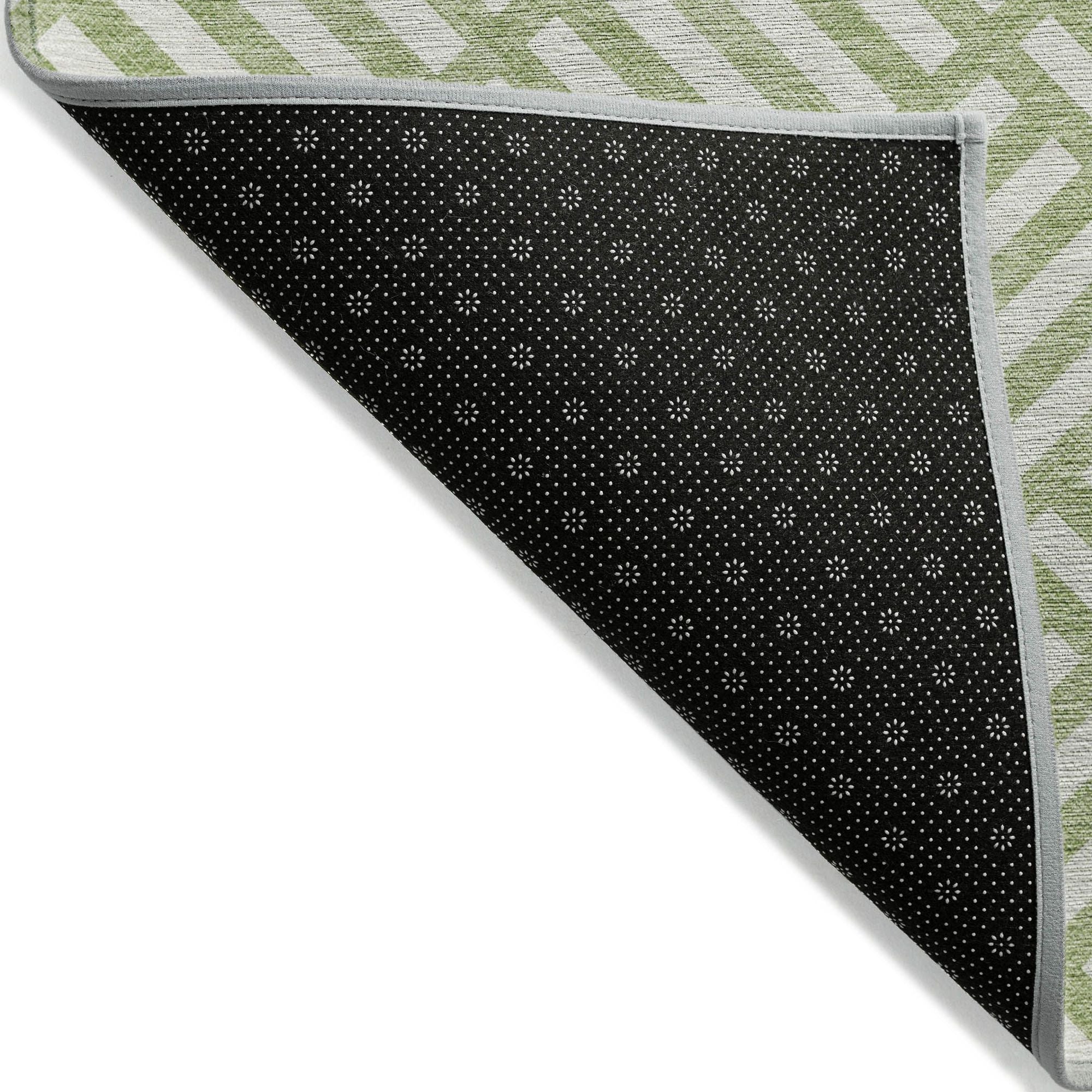Machine Made ACN620 Aloe Green Rugs #color_aloe green