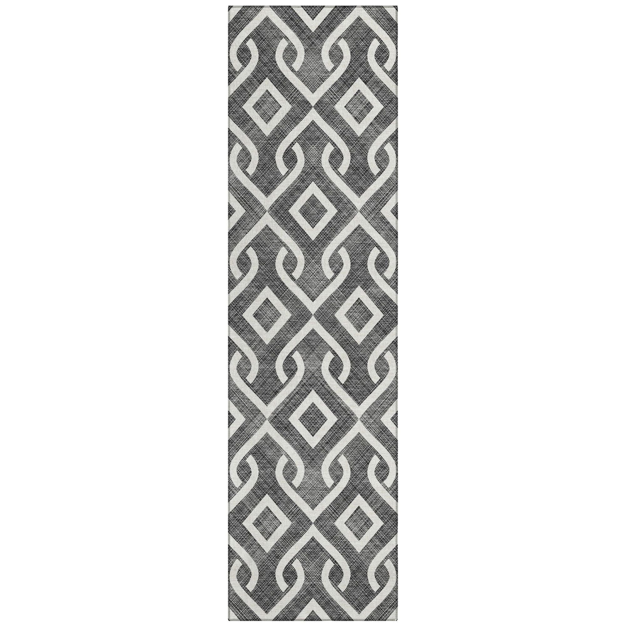 Machine Made ACN621 Black  Rugs #color_black 