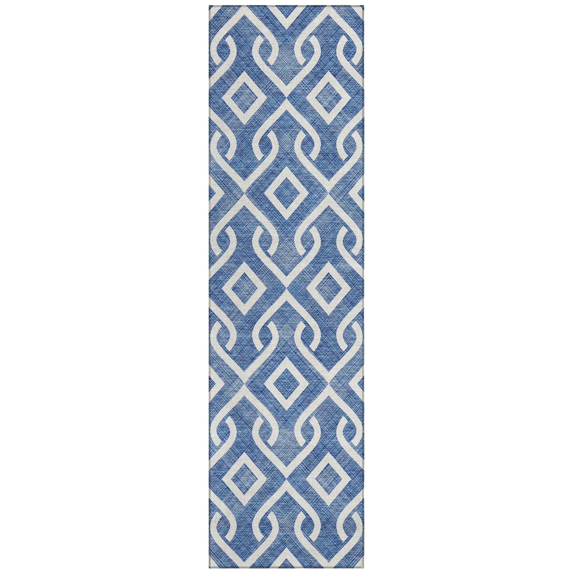 Machine Made ACN621 Blue  Rugs #color_blue 