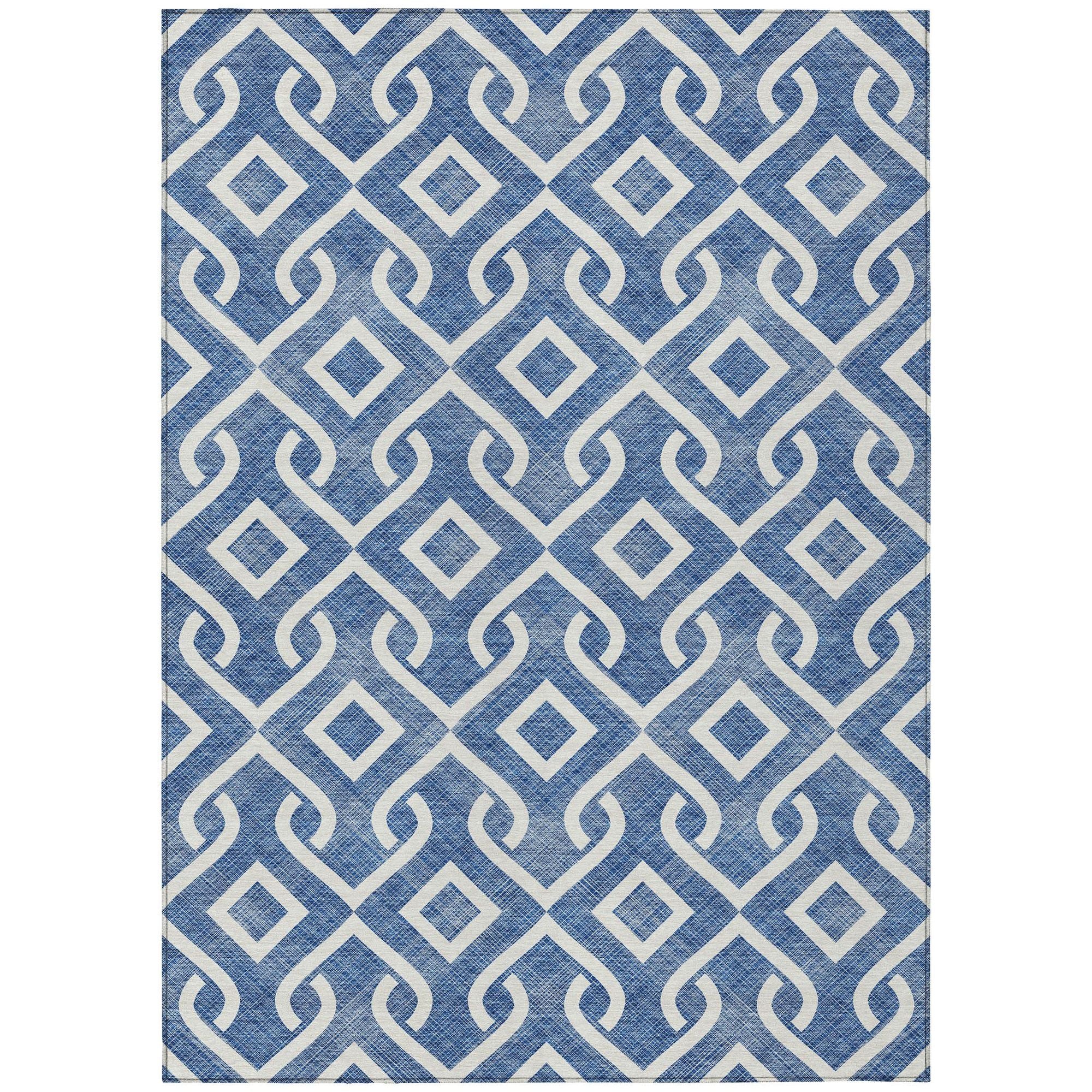 Machine Made ACN621 Blue  Rugs #color_blue 