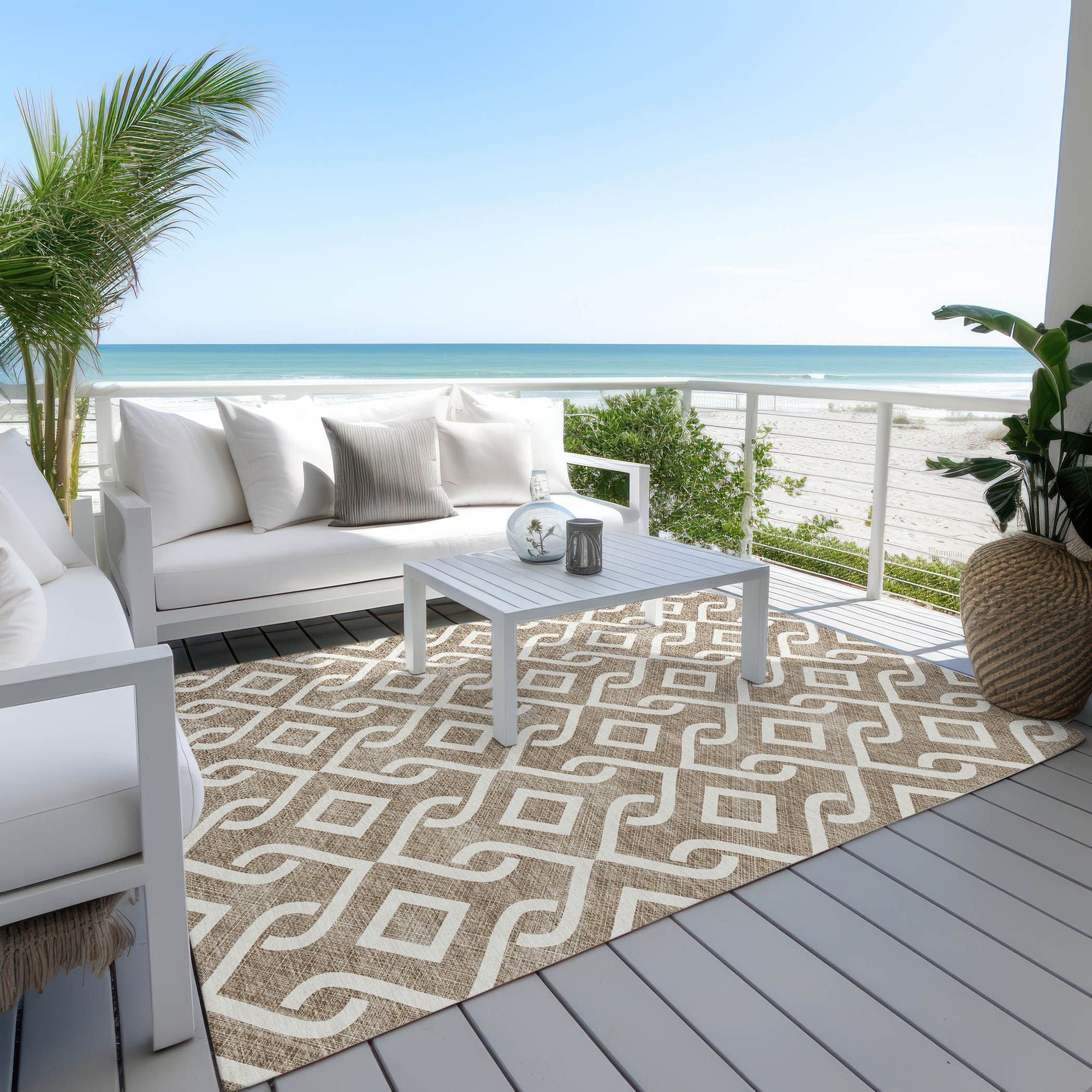 Machine Made ACN621 Brown  Rugs #color_brown 