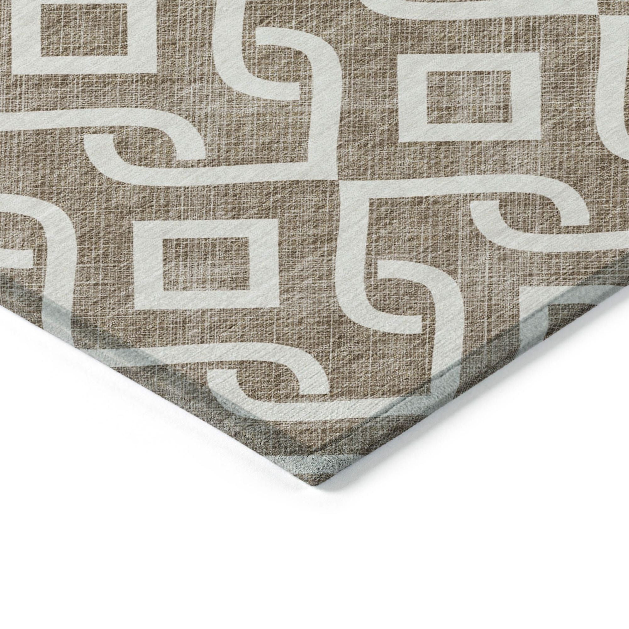 Machine Made ACN621 Brown  Rugs #color_brown 