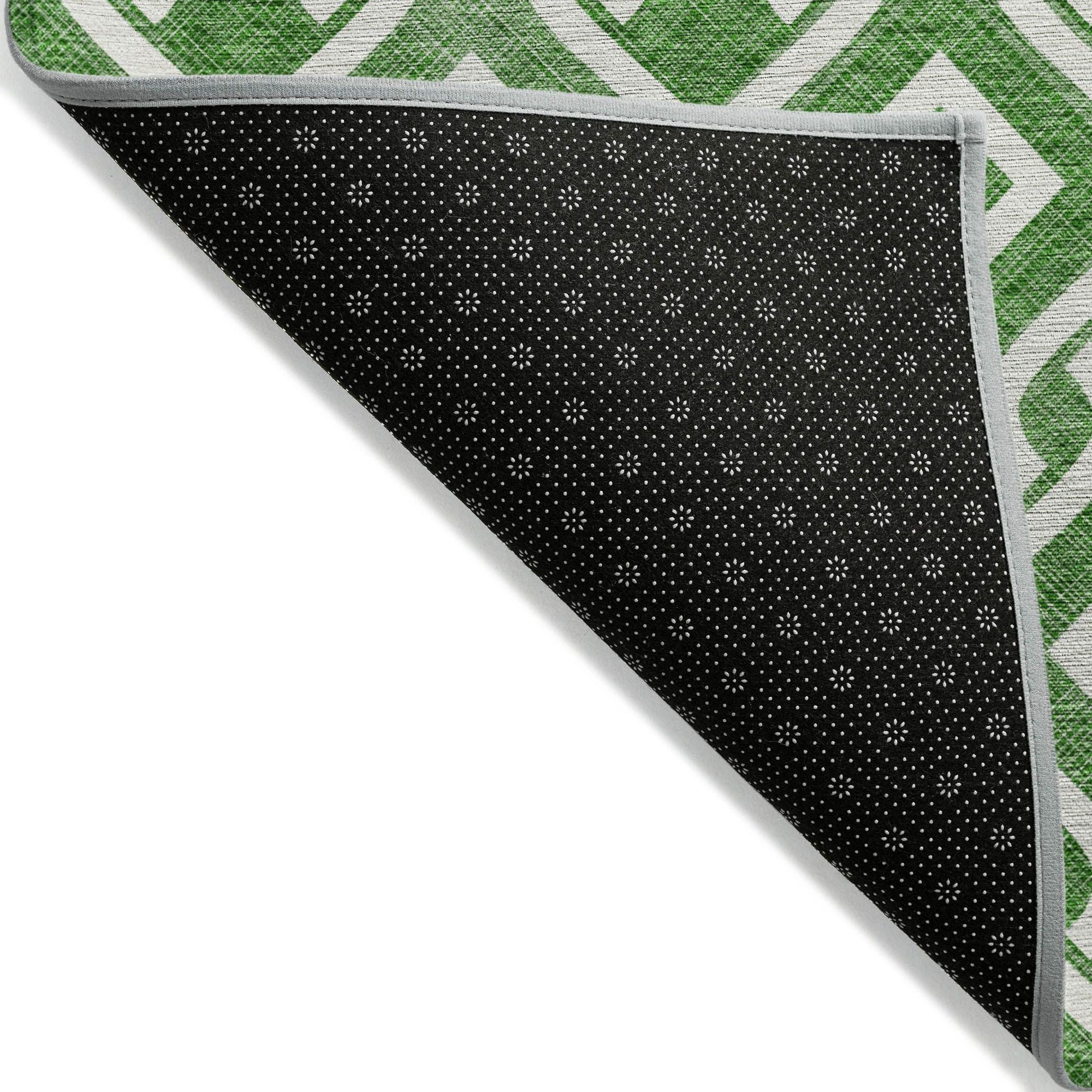 Machine Made ACN621 Emerald Green Rugs #color_emerald green