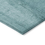 Machine Made ACN627 Teal  Rugs 