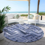 Machine Made ACN630 Blue  Rugs 