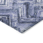 Machine Made ACN630 Blue  Rugs 