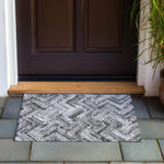 Machine Made ACN630 Gray  Rugs 