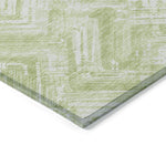 Machine Made ACN630 Green  Rugs 