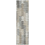 Machine Washable Taupe Brown Rug - Indoor / Outdoor - Kids / Pet Friendly Modern Print Rug