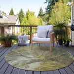 Machine Made ACN641 Taupe Brown Rugs 