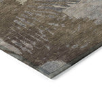 Machine Made ACN645 Brown  Rugs 