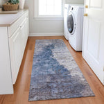 Machine Made ACN646 Blue  Rugs 
