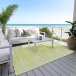 Machine Made ACN647 Aloe Green Rugs 