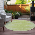 Machine Made ACN647 Aloe Green Rugs 