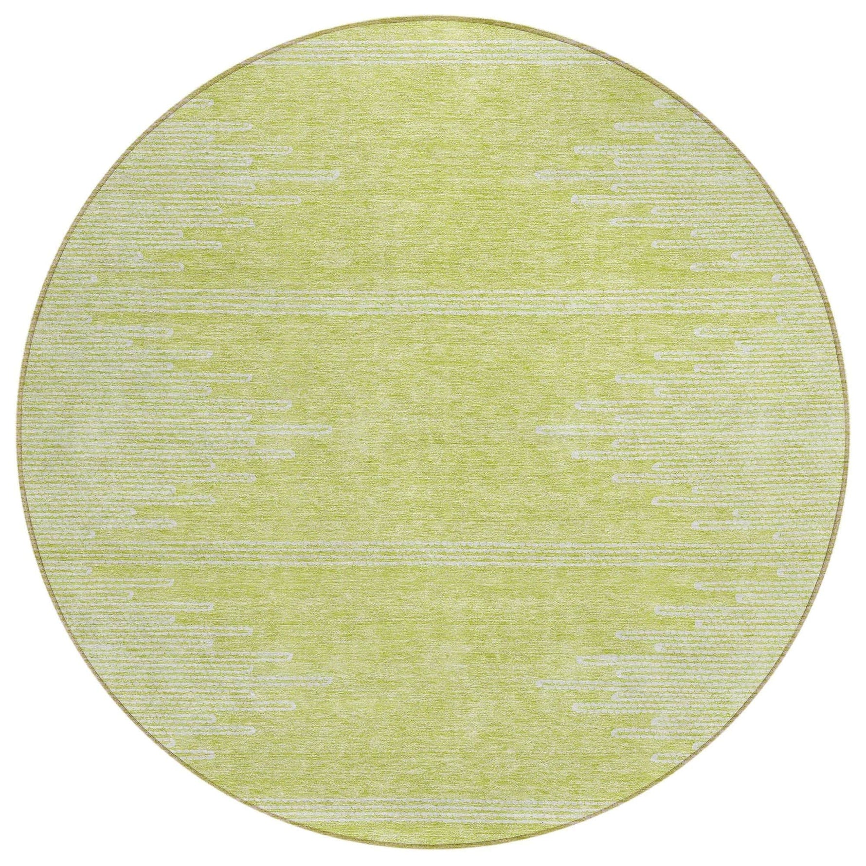 Machine Washable Aloe Green Rug - Indoor / Outdoor - Kids / Pet Friendly Modern Print Rug