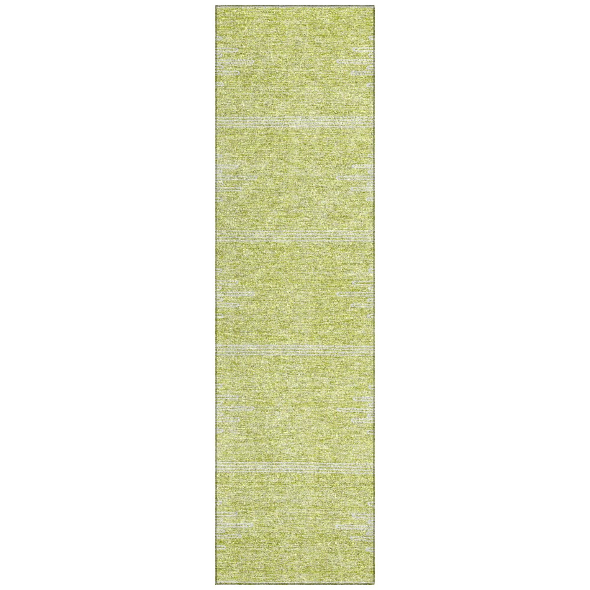 Machine Made ACN647 Aloe Green Rugs #color_aloe green