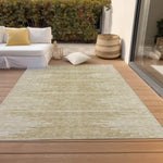 Machine Made ACN647 Beige Brown Rugs 