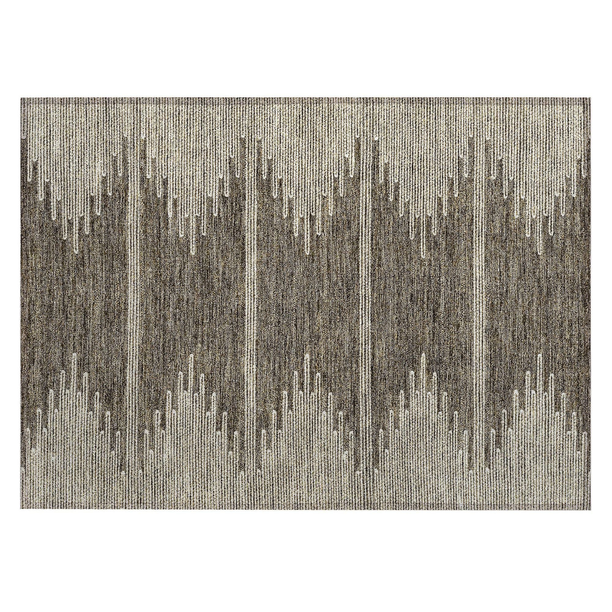 Machine Made ACN647 Coffee Brown Rugs #color_coffee brown