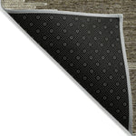 Machine Made ACN647 Coffee Brown Rugs 