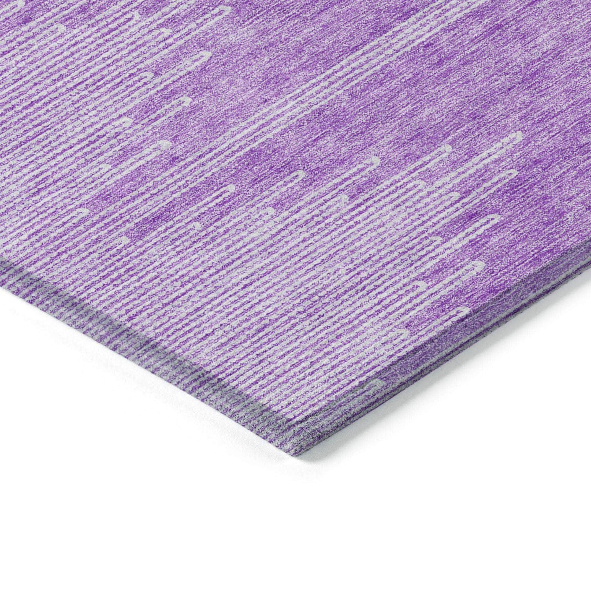 Machine Made ACN647 Lavender Purple Rugs #color_lavender purple