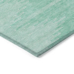 Machine Made ACN647 Teal  Rugs 