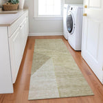 Machine Made ACN648 Beige Brown Rugs 