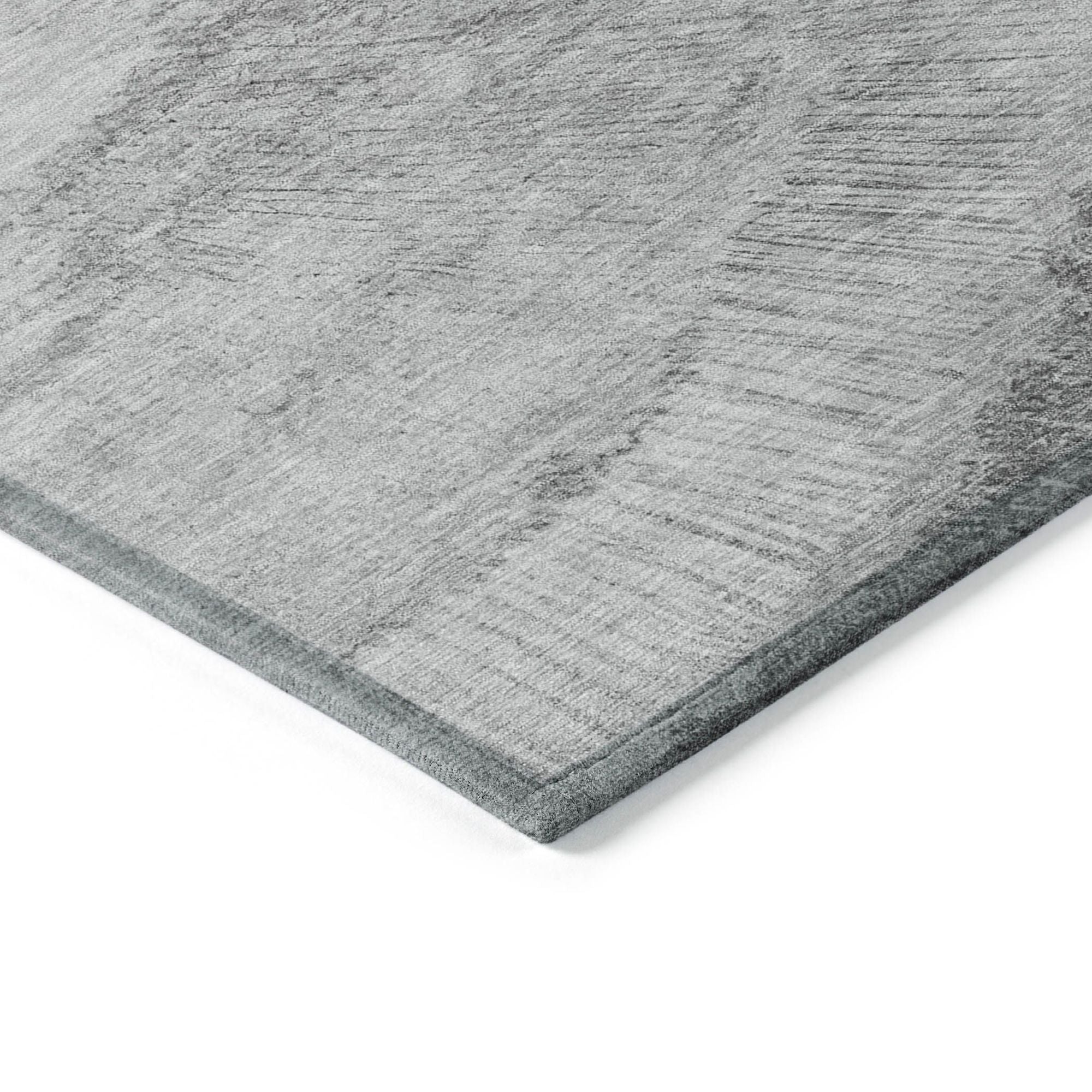 Machine Made ACN650 Gray  Rugs 
