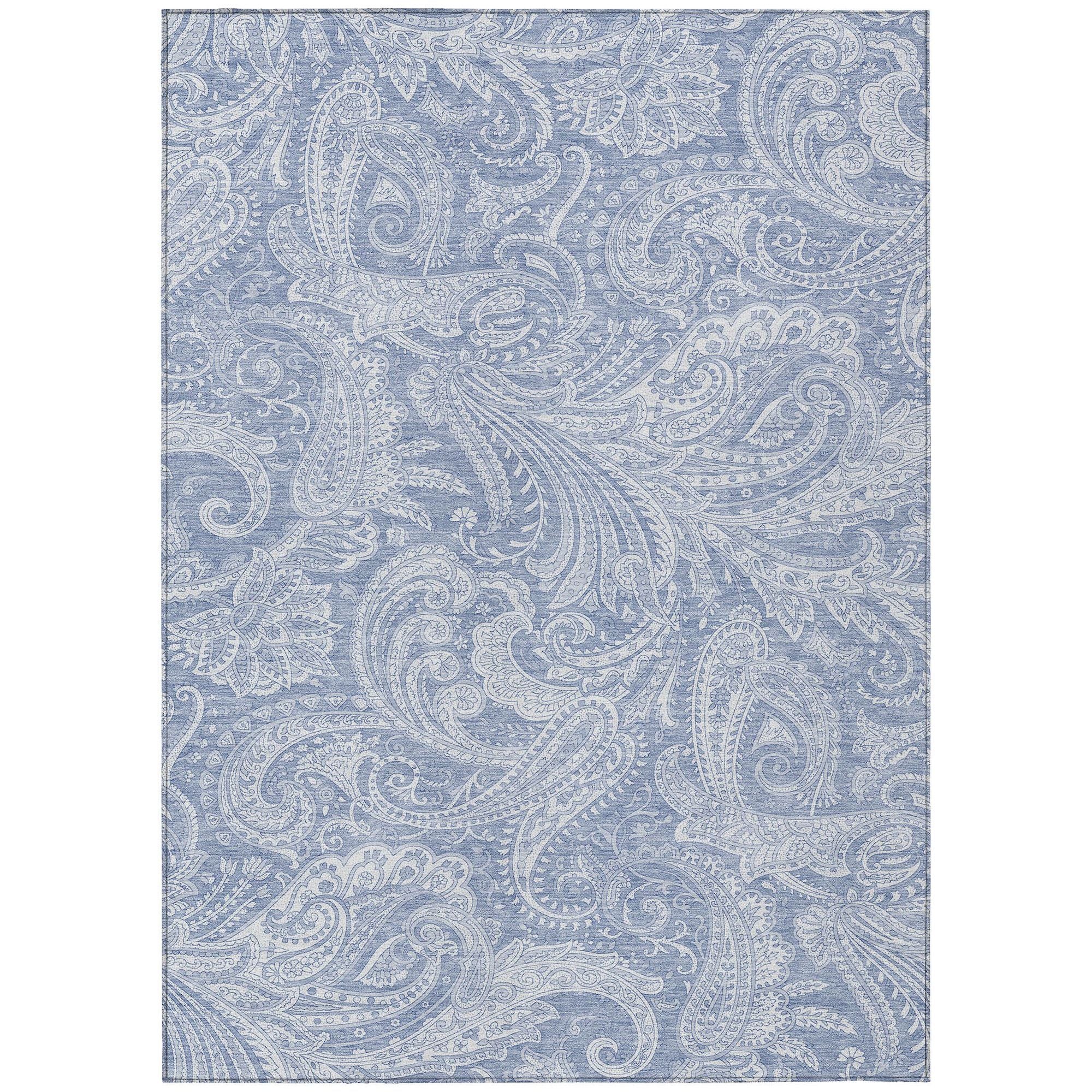 Machine Made ACN654 Denim Blue Rugs #color_denim blue