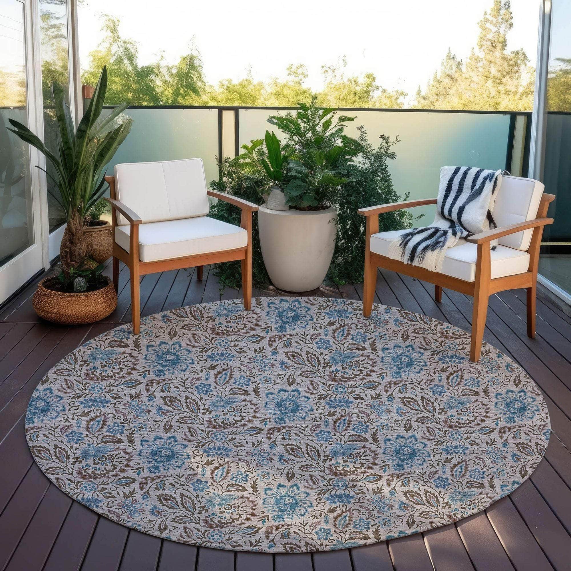 Machine Made ACN660 Mocha Brown Rugs #color_mocha brown