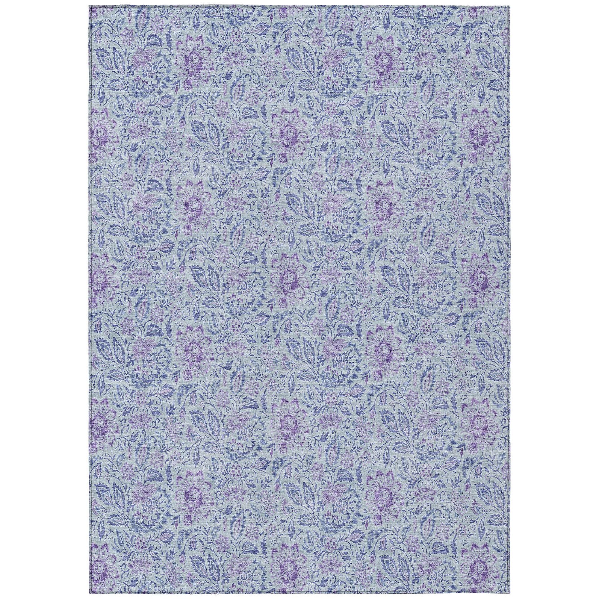 Machine Made ACN660 Sky Blue Rugs #color_sky blue
