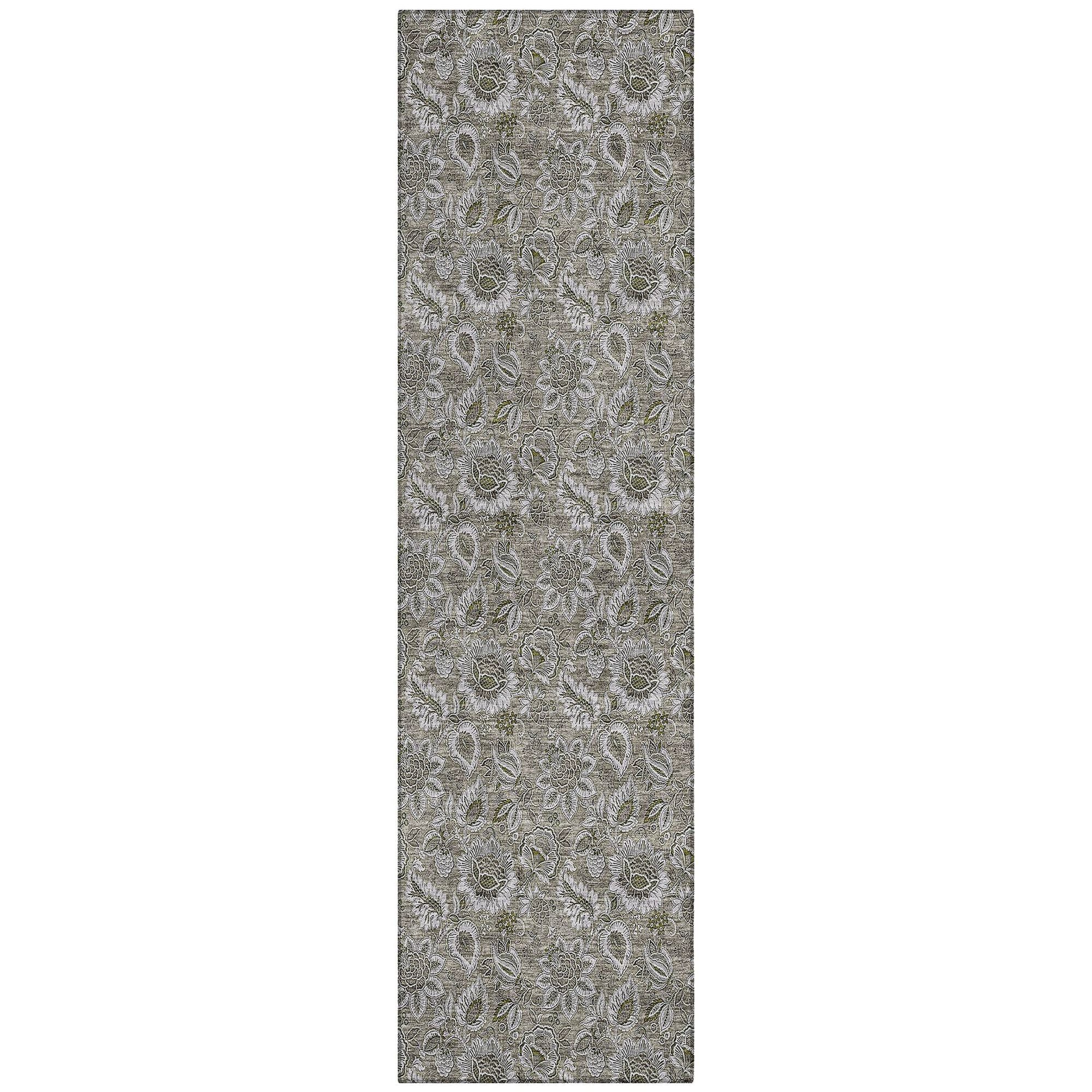 Machine Made ACN661 Taupe Brown Rugs #color_taupe brown
