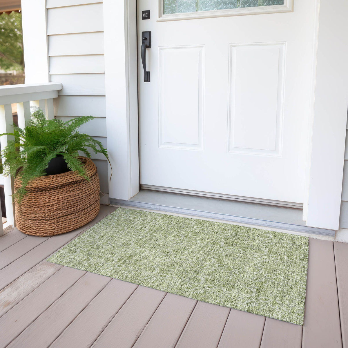 Bittern Machine Washable Rug