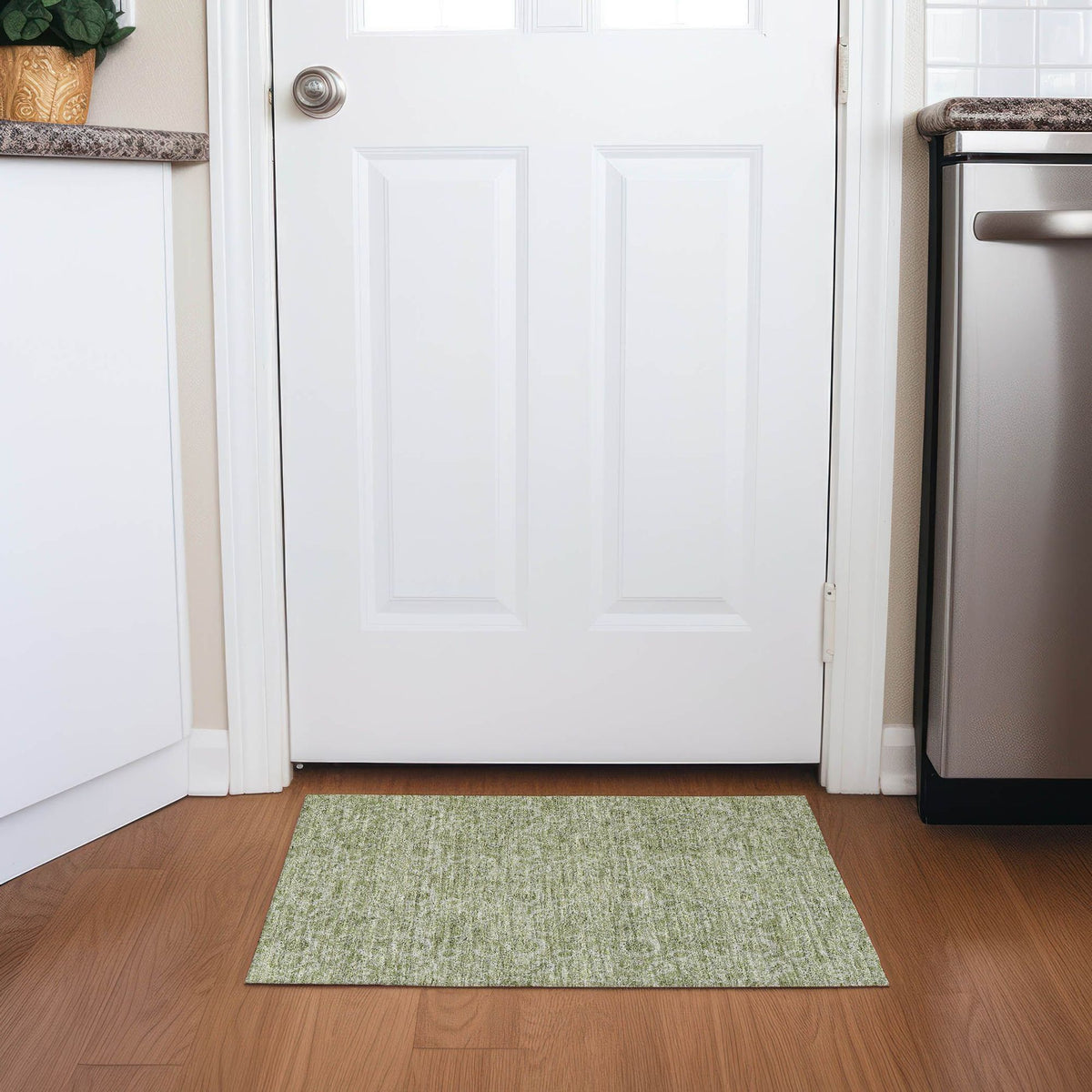 Bittern Machine Washable Rug