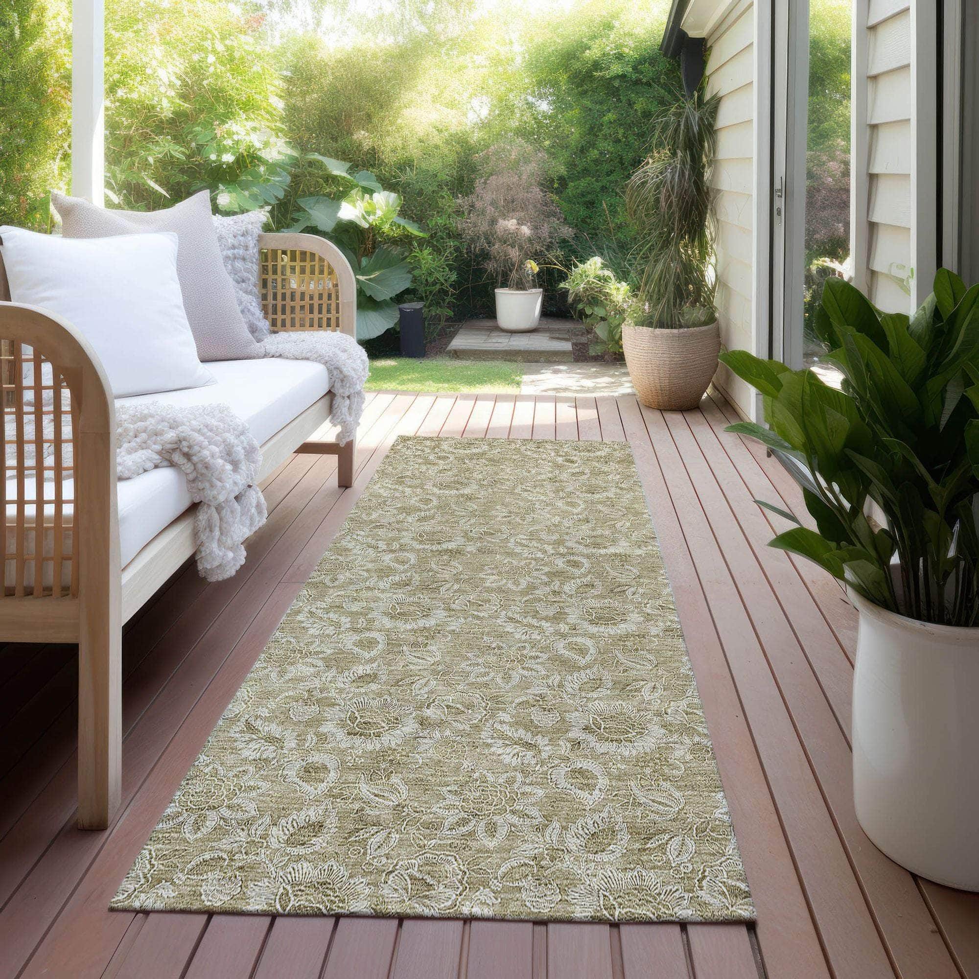 Machine Made ACN662 Beige Brown Rugs #color_beige brown