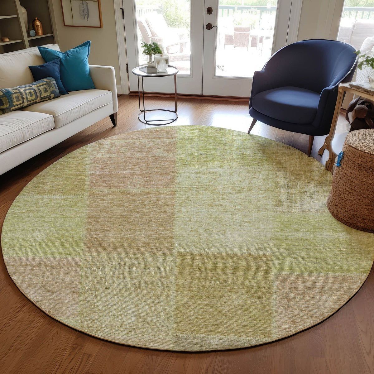 Lavender Machine Washable Rug