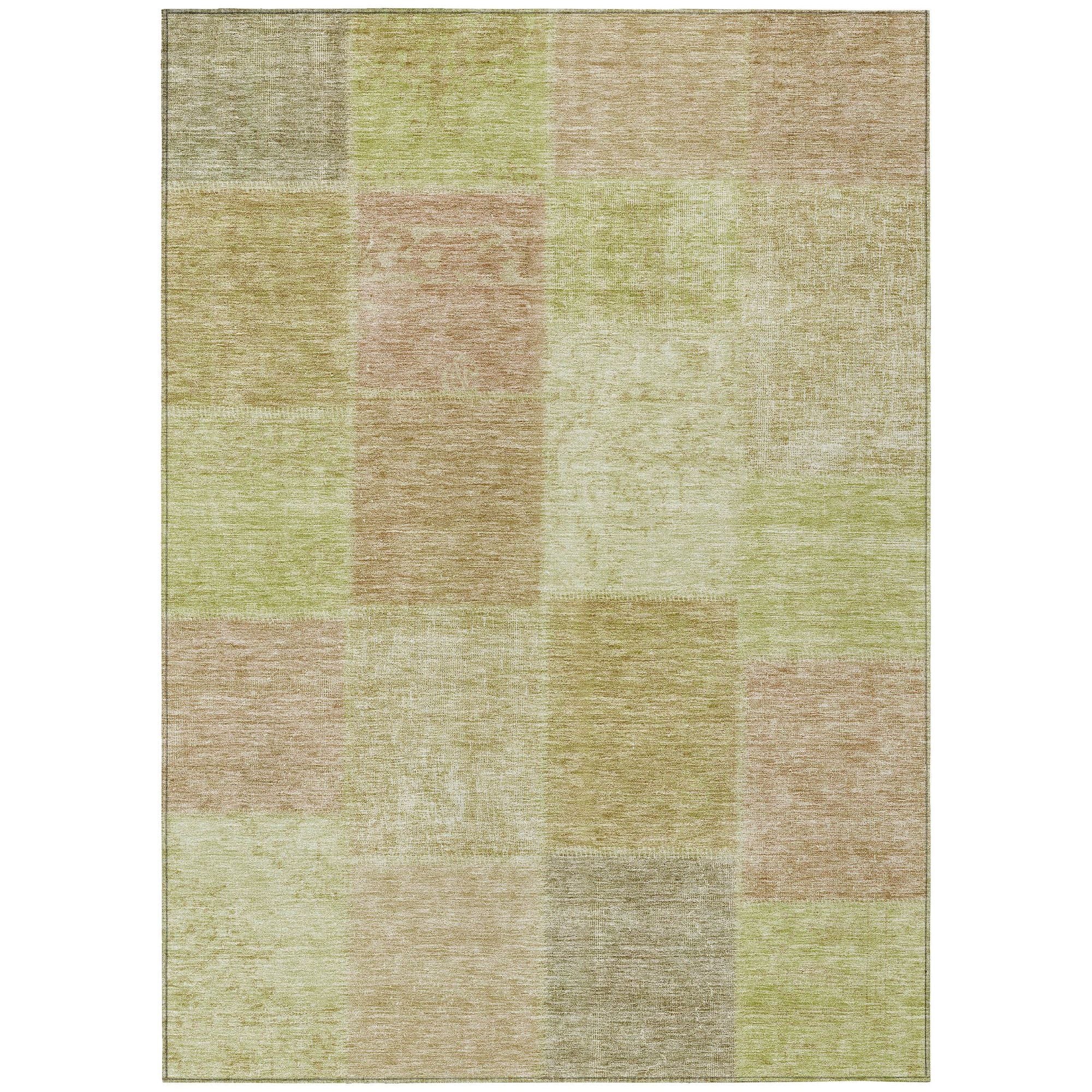 Machine Made ACN664 Aloe Green Rugs #color_aloe green