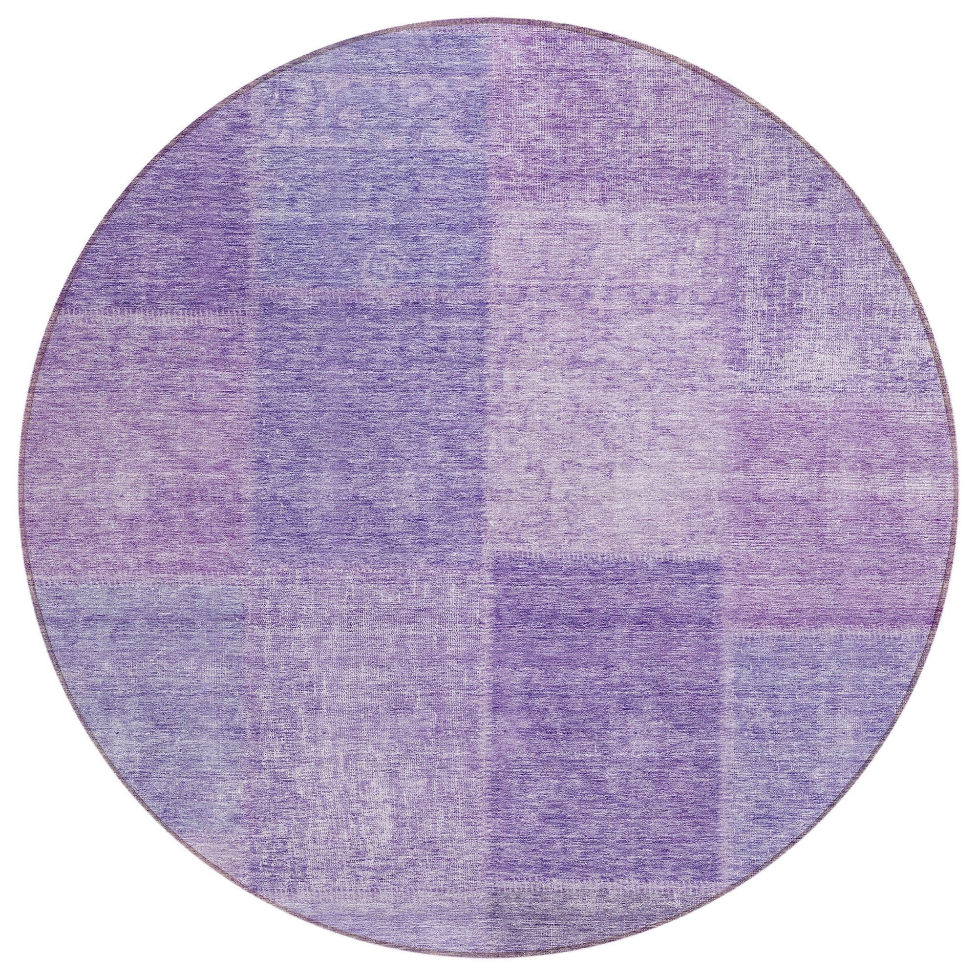 Machine Made ACN664 Lavender Purple Rugs #color_lavender purple