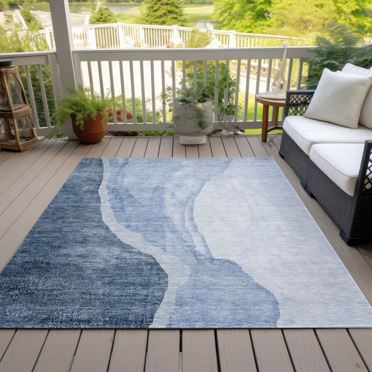 Taffeta Machine Washable Rug