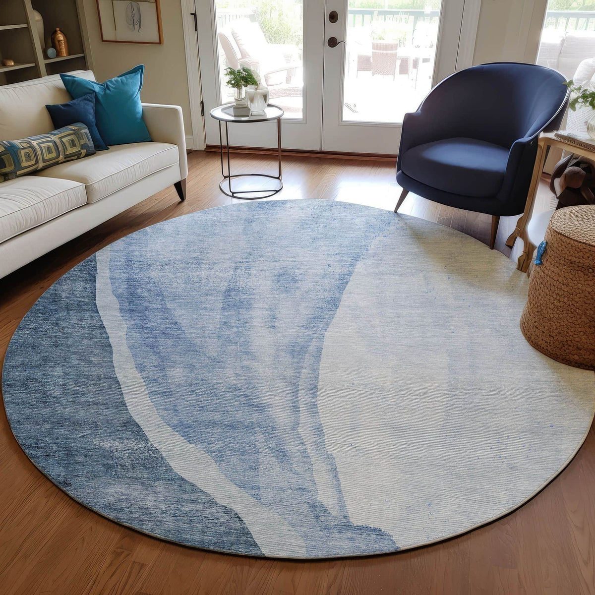 Taffeta Machine Washable Rug