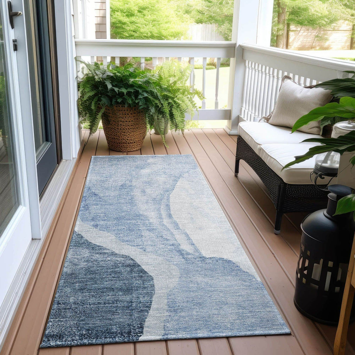 Taffeta Machine Washable Rug