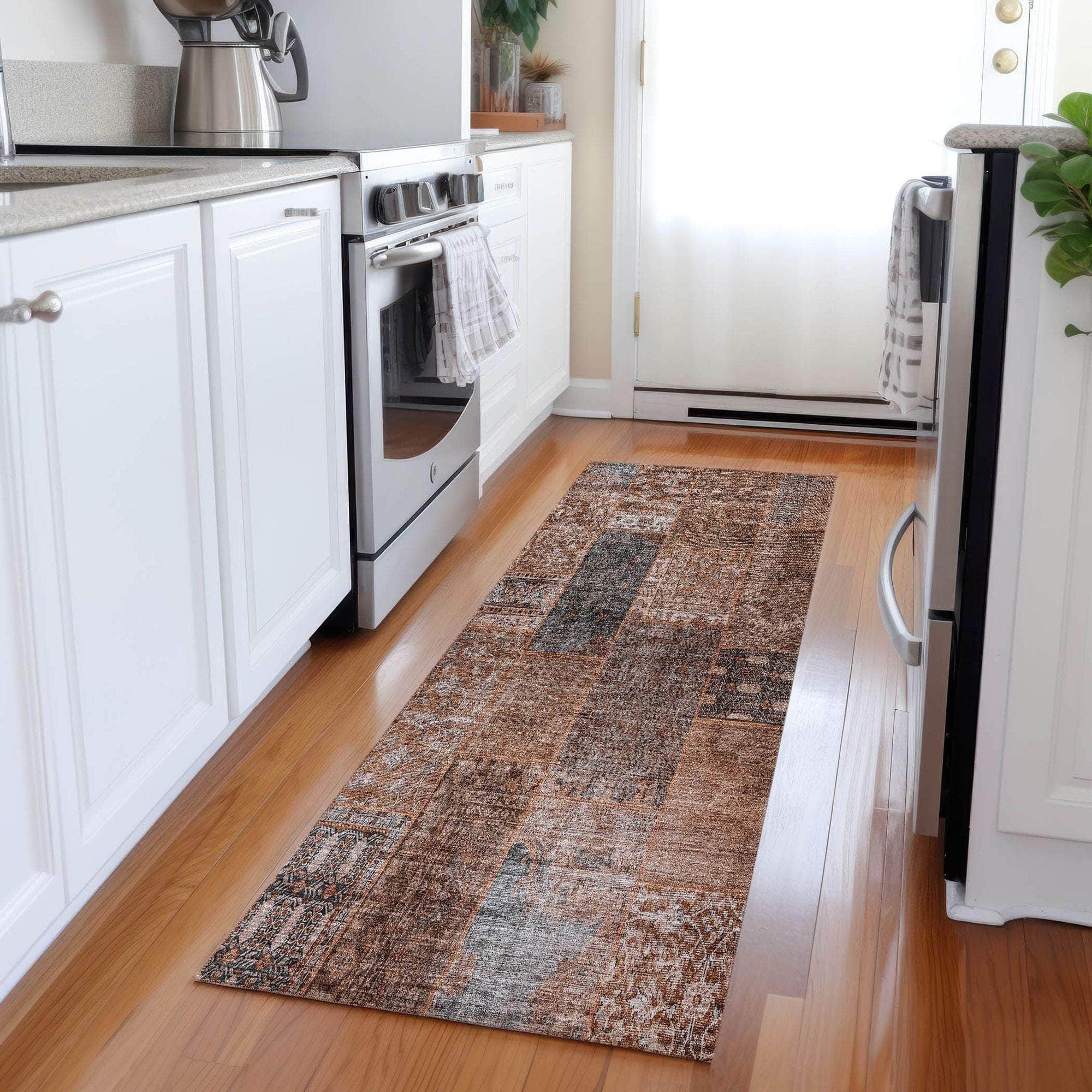 Machine Made ACN669 Terracotta Orange Rugs #color_terracotta orange